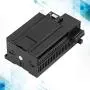 Omabeta PLC Controller, Industrial Control Board Rail Installation Relay Output Interference Prevention ABS DC 24V for Packaging