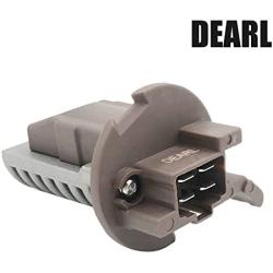 Rear HVAC Blower Motor Resistor compatible with Acura 01-06 Mdx/compatible with Honda 03-08 Pilot 01 02 03 04 05 06 07 08 (2001 2002 2003 2004 2005 2006 2007 2008)