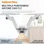 GoolRC GPS Drone with 2.7K Camera for Adults, 2-Axis Gimbal, EIS Anti-Shake, 5G WiFi FPV RC Quadcopter with Brushless Motor, Auto Return Home, Follow Me, 26mins Flight Time, ​Storage Bag and 3 Battery