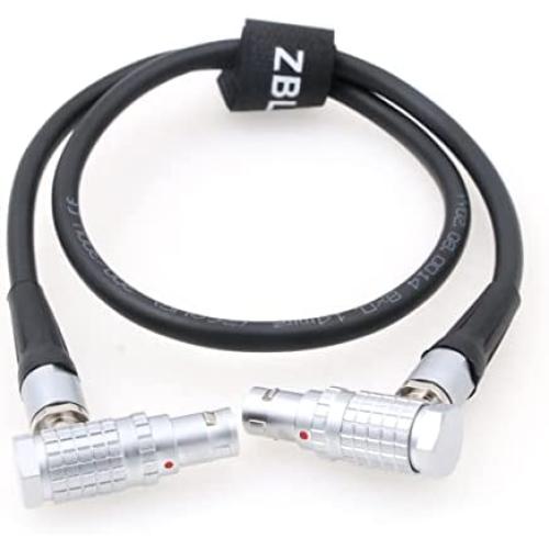 ZBLZGP Nucleus M 7 Pin Follow Focus Motor Connection Cable Daisy-Chained to 7-pin for Tilta (Elbow 7 pin)