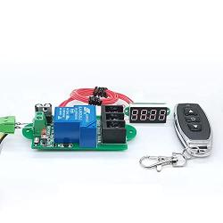 Taidacent Smart Remote Timing Controller 30A Large Current Switch Relay Module Digital Remote Control Switch for Water Pump Motor Wireless Remote Transmitter Controller (6-7.4V)