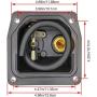 24-559-10-S Fuel Pump Kit for Kohler CH18 CH19 CH20 CH24 CH25 CH21 CH22 CH23 CH640 CH670 CH680 CH682 CH730 CH740 CH742 CH752 CH750 ECH630 ECH650 ECH680 ECH749 ECH730 ECH740 Engine # 24 559 02-S