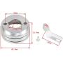 CNCCTOO Mini Bike Air Filter With Adapter Kit For Predator 212cc Engine Racing Go Kart Cart Mini Bike 6.5HP Engine