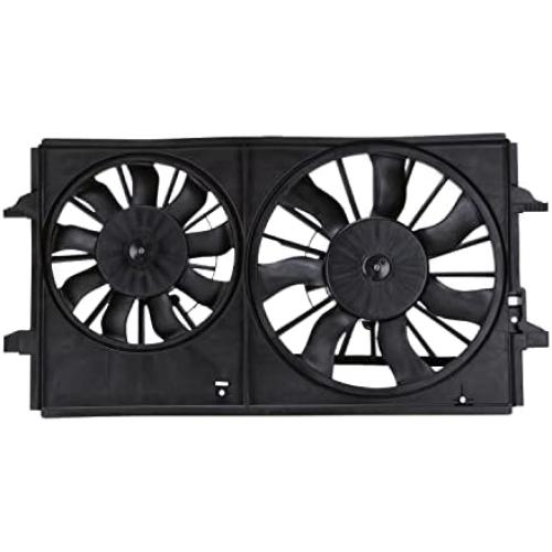 TYC 621150 Cooling Fan Assembly Compatible with 2004-2008 Chevrolet Malibu, Black