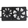 TYC 621150 Cooling Fan Assembly Compatible with 2004-2008 Chevrolet Malibu, Black