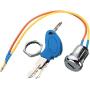 2 Wires Ignition Switch Key Starter Switch with 2 Keys On-Off for Electric Scooter ATV Moped Go Kart (1 Pack)