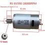 jiaruixin 6V390 18000RPM Universal Electric Motor RS390 6V Motor Drive Engine Accessory for Kids Ride On Cars Children Ride on Toys Replacement Parts