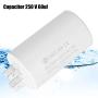 AC 250V 60uF 50/60HZ Cylinder Shaped Run Round Capacitor CBB60 for Motor Cool Heat Pump Washing Machine
