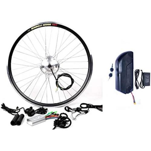 theebikemotor 36V350W Hub Motor Electric Bike Conversion Kit + LCD+ Disc Brake