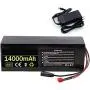 Pack de Batterie Lithium 48V 14000mAh pour Vélo Électrique Rechargeable, Étanche, avec Chargeur 54.6V Adapté aux Moteurs 1000W - 250W. Pack de Batterie Lithium 48V 14000mAh pour Vélo Électrique Rechargeable, Étanche, avec Chargeur 54.6V Adapté aux Moteurs 1000W - 250W.