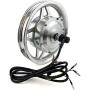L-faster 12 Inch 250W Hub Motor Front Drive Wheel with Tire Throttle Grip Brushless Controller for Electric Bike Scooter Bicycle