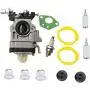 Shnile Carburetor Fuel Line Compatible with Gas 2 Cycle 43cc Powermate PCV43 Southland Mini Cultivator SCV43 Tiller Motor Parts