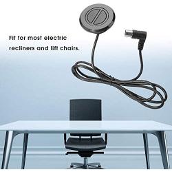 Lift Chair Controller,Electric Recliner Chair Hand Controller, 2 Button 5 Pin Round Recliner Chair Sofa Controller,Retracted and Extended Switch, Plug Directly Into The Motor Hole
