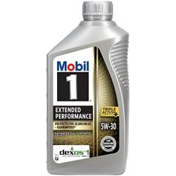 Mobil 1 Extended Performance Full Synthetic Motor Oil 5W-30, 6-pack of 1 quarts