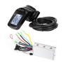 Brushless Controller LCD Display, 36V 350W Motor Controller Waterproof Panel Electric Bicycle Scooter Brushless Controller Kit, E-Bike Brushless Motor Controller