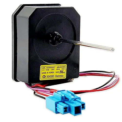 Nouveau Moteur d'Évacuation de Condenseur pour Réfrigérateur LG 4681JB1029B par OEM Mania – Pièce de Remplacement – Remplace 4681JB1017E 4681JB1027B – Garantie 1 An Nouveau Moteur d'Évacuation de Condenseur pour Réfrigérateur LG 4681JB1029B par OEM Mania – Pièce de Remplacement – Remplace 4681JB1017E 4681JB1027B – Garantie 1 An