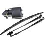 ZTUOAUMA Wiper Motor Arm Blade Kit 6679476 & 7324010 for Bobcat Skid Steers 751 753 763 773 863 864 873 883 963 T110 T140 T180 T190 T200 T250 T300 T320 S130 S150 S160 S175 S185 S205