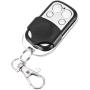 433.92 Mhz Remote for Gate, Remote Control Key Fob, 4pcs 4 Buttons Universal Cloning Wireless Remote Control Key Fob 433mhz for Car Garage Door Gate Skylight