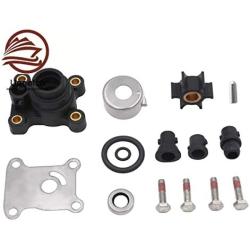UANOFCN Impeller Water Pump Repair Kit For Johnson Evinrude with Housing 394711 0394711 18-3327 8-15HP 1974-up