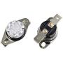 BokWin 2PCS KSD301 Thermostat 110°C 250V Normally Closed N.C Snap Disc Limit Control Switch Microwave Thermostat Thermal Switch