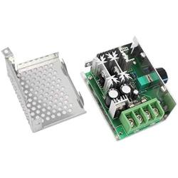Stayhome 1pcs 10-60V 20A Adjustable 25KHz PWM DC Motor Speed Controller Regulator Switch with Reverse Polarity Protection