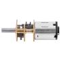 DC 6V Gear Box Reversible High Torque 1:1000 Toy Car Reduction Electric Motor with Output Shaft (10RPM)