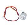 Fielect 2Pcs DC 12V 19x24mm Micro Speed Reduction Motor Mini Gear Box Motor for RC Car Robot Model DIY Engine