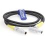 Eonvic 1B 7 pin to Straight Preston FIZ MDR Bartech Digltal Motor Cable (Straight to Right Angle)