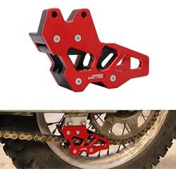 Motorcycle Chain Guard Slider Guide Sprocket Protector for CRF150F 2003-2009 CRF150F 2012-2017 CRF230F 2003-2009 CRF230F 2012-2017 Dirt Bike Red