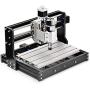 Genmitsu Aluminum Z Axis Spindle Motor Mount, 300-500W Spindle Holder, 52mm Diameter for 3018-PRO