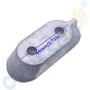 OVERSEE 65W-45251 Zinc Anode for Yamaha Outboard Motor 8-60 HP 2T 4T