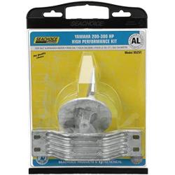 Seachoice Anode Kit, Yamaha 200-300hp, Aluminum, Cadmium-Free, Environmentally Friendly