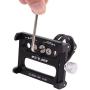 GUB Mountian Bike Phone Mount Bicycle Holder, Aluminum Alloy Adjustable Bike Cell Phone GPS Mount Holder Rotating Cradle Clamp for Bicycle Motorbike,iPhone Samsung Android Smartphones (Black)
