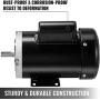 Mophorn 1 Hp Electric Motor 1725RPM 56C Frame Single Phase Industry AC Motor 11.2-5.6A 115V 230V Air Compressor Motor