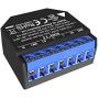 Shelly 2.5 Relay Switch, WiFi Smart Home Automation, Compatible With Alexa & Google Home, iOS Android, No Hub Required, Wireless Light Switch, Smart Appliances, Dual Power Metering