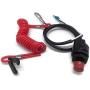 Boat Outboard Motor Kill Stop Switch Lanyard 87-97765M For Mercury Mercruiser Mariner Outboard 2/4-stroke Engine