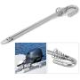 Terisass Outboard Engine Accessories - 6894316000 Outboard Motors Engine Tilt Rod Pin Lock Assembly Bracket Fit for Yamaha T9.9/T15/T20/T25/T30hp 689-43160-00 Aluminum Alloy Material