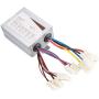 Vbest life Brushed DC Motor Speed &Controller, Throttle Twist Grips E-Bike Scooter Tricycle Speed Controller Motor of 500W 24V 36V 48V(500W 24V)