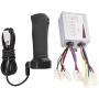 REOUG 500W Motor Brushed Speed Controller & Throttle Grip for Electric Bicycle Scooter Tricycle 36V