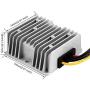 BTF-LIGHTING 100W DC-DC Voltage Reducer Waterproof Buck Converter Regulator 12V/24V Step Down to 5V 20A 100W for Golf Cart Audio Solar Energy IC Communication Devices Power Supply LED Strip Light