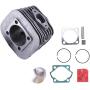Niome 100cc Engine Motor Cylinder Piston Pin Set For Motorized Bicycle Bike Motor