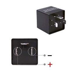 HUIQIAODS CF13 JL-02 EP34 3 Pin Adjustable LED Flasher 12.8 V 0.1W-150W Turn Singal Relay Lights Hyper Blink Flash Fix