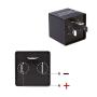 HUIQIAODS CF13 JL-02 EP34 3 Pin Adjustable LED Flasher 12.8 V 0.1W-150W Turn Singal Relay Lights Hyper Blink Flash Fix