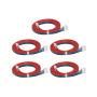 Jusnboir 3D Printer Stepper Motor Cable XH2.54 Terminal line 42 Stepper Motor Wire XH2.54-4 Pin to PH2.0-6 Pin 1000mm Stepper Motor CableSuitable for Most Motors on The Market (cable-5pcs)