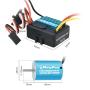 Hobby Fans 2838 4500KV 4P Sensorless Brushless Motor & 35A Brushless ESC for 1/12 1/14 1/16 RC Car(Blue)