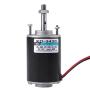 12/24V DC Motor 30W High Speed CW/CCW Permanent Magnet DC Motor for DIY Generator(12V 3500rpm)