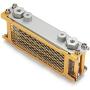 Dirt Pit Bike Oil Cooler Cooling Radiator Engine Kit Universal For 125 140cc Motorcycle - Gold