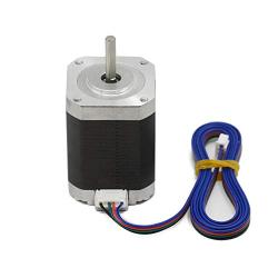 Iverntech Nema 17 Stepper Motor 42x60mm Body 1.8 Stepper Angle 1.5A 2 Phase 4-Lead with 1M Cable for 3D Printer, CNC Machine and Robotics