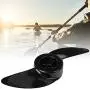 MAGT Boat Propellers, QP05014B 2 Blades Marine Motor Boat Propellers T34 Electric Propeller Blade(Black)