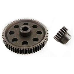 Vehicles-OCS 11184 Differential Main Gear 64T/ 11181 Motor Gear 21T for RC Occus 1 : 10th car Truck